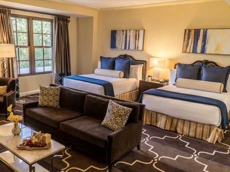 EXECUTIVE TWO QUEENS SUITE WITH PATIO-ANYTIME RATE